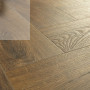 Кварц вінілова плитка для підлоги Quick-Step Pristine Herringbone Fall oak brown SGHBC20334